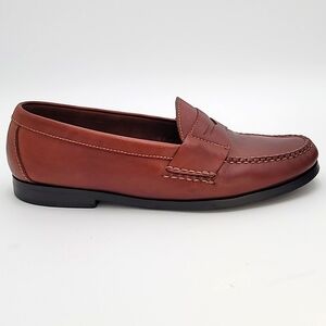 COLE HAAN sz10.5 Pinch Penny Loafer Moc toe hand stitched